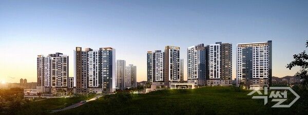 대구 범어 2차 아이파크 투시도. [HDC현대산업개발]