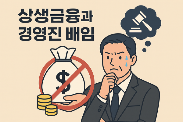 금융권은 이재명 정부의 배드뱅크 재원 출연 앞두고 상법 개정에 따른 배임 리스크 확대를 우려하고 있다. [그래픽=손성은 기자·챗gpt]