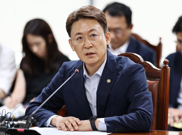 권대영 금융위원회 부위원장이 21일 석유화학 산업 재편을 위한 간담회에서 발언하고 있다. [연합뉴스]