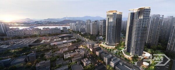 ‘래미안 패러피크 반포’ 조감도. [삼성물산]