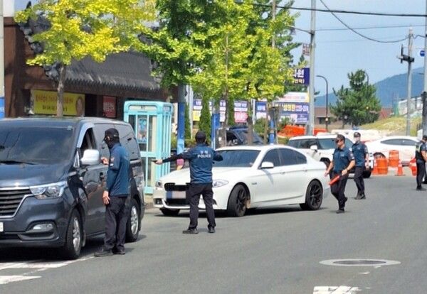 경남경찰청 기동순찰대 순찰활동 모습. 기사내용과 무관 [경ㄴ