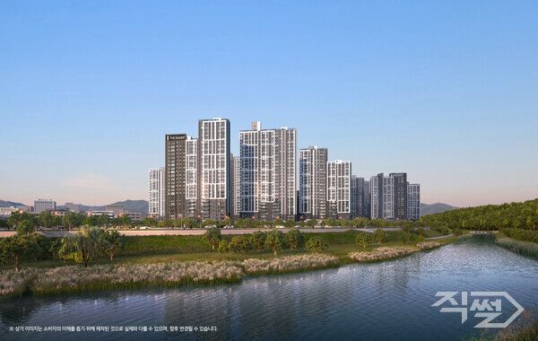 더샵 신문그리니티 2차 투시도. [이하 포스코이앤씨]