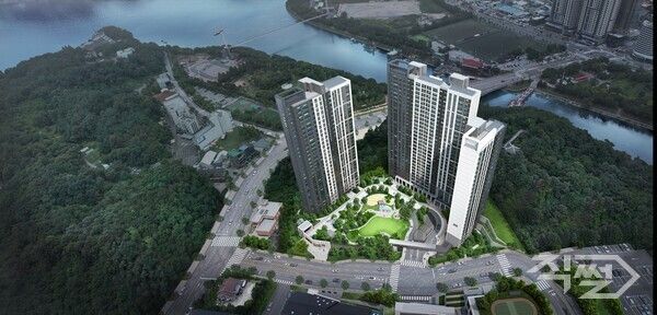 &nbsp;‘춘천 레이크시티 2차 아이파크’ 조감도. [HDC현대산업개발]