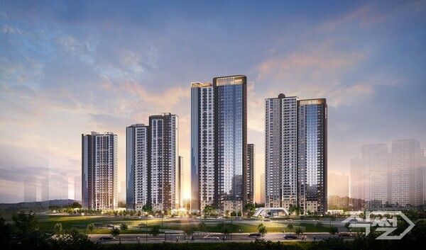 인하대역 수자인 로이센트 투시도. [BS한양]