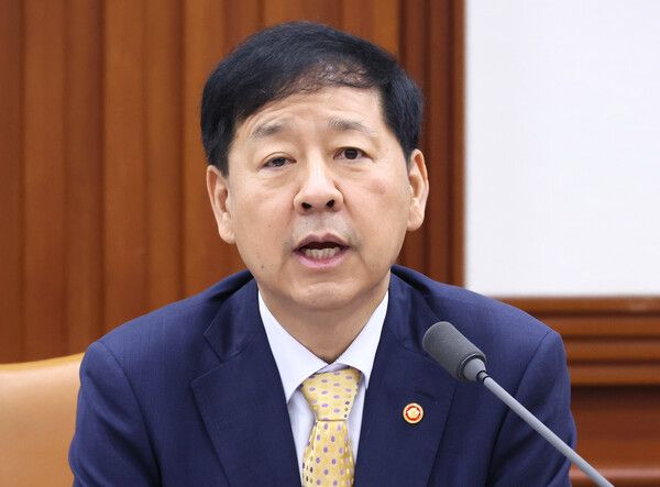 구윤철 부총리 겸 기획재정부 장관이 7일 서울 종로구 정부서울청사에서 열린 경제관계장관회의에서 발언하고 있다. [연합뉴스]