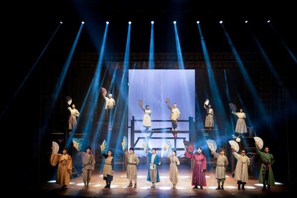 대한민국 대표 창작 뮤지컬 ‘스웨그에이지 외쳐, 조선!’ 공연 현장 이미지. [제작사 PL엔터테인먼트]