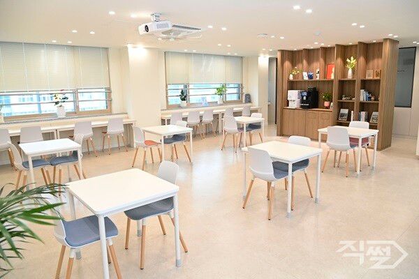 달성청년마당 내부 전경. [달성군]