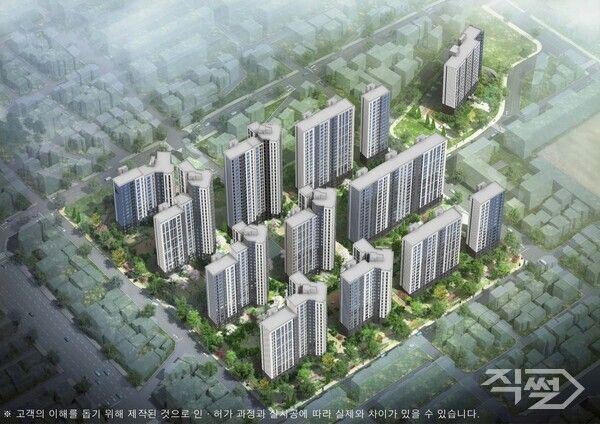 ‘두산위브&수자인 부평 더퍼스트’ 조감도. [두산건설]