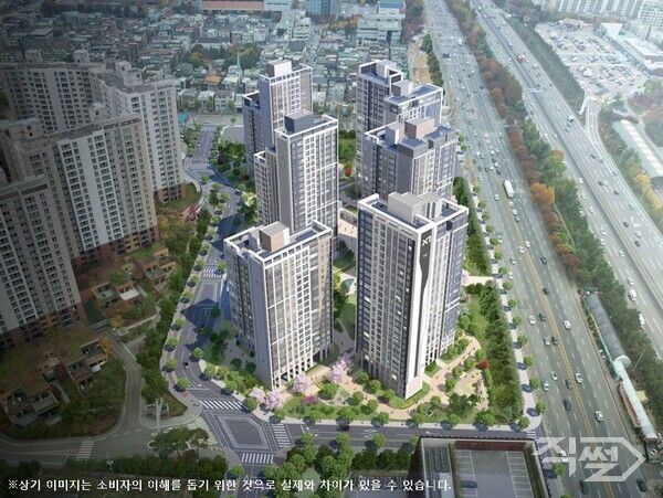 ‘수지자이 에디시온’ 조감도. [GS건설]