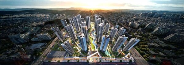 대전 변동 A구역 재개발 정비사업 조감도. [HDC현대산업개발]