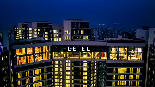 ‘잠실 르엘’ 스카이브릿지 전경. [롯데건설]