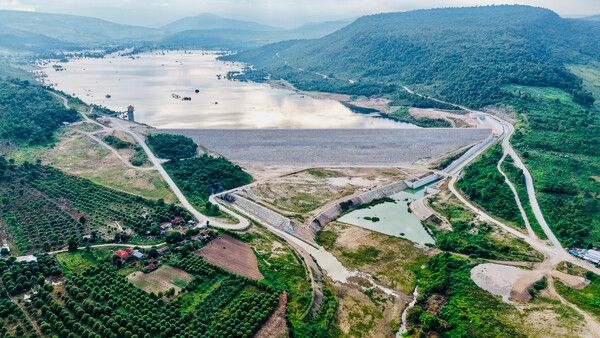 캄보디아 다운트리댐.[계룡건설]