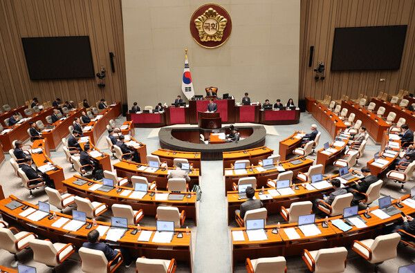 국회 본희의장. [연합뉴스]