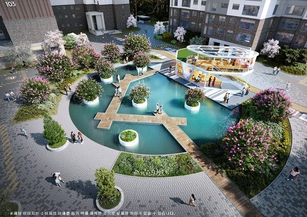 탑석 푸르지오 파크7 아쿠아 포레스트. [대우건설]