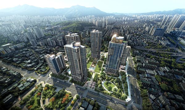 ‘힐스테이트 금정 센터포인트’ 조감도. [현대건설]