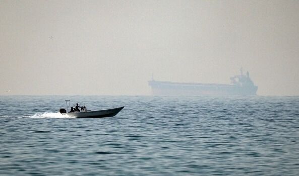 25일 호르무즈 해협의 모습. [연합뉴스]