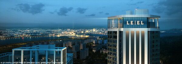 이촌 르엘 스카이라운지. [롯데건설]