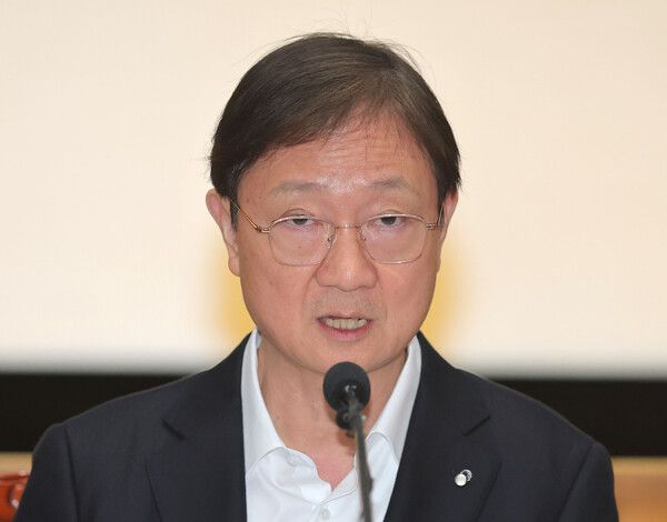 이찬진 금융감독원장이 지난 26일 서울 여의도 금감원에서 열린 기자 간담회에 참석해 발언하고 있다. [연합뉴스]