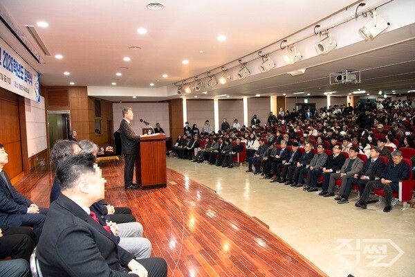 2026학년도 신입생 입학식 모습. [영진전문대학교]