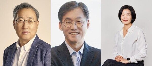 (왼쪽부터) 윤호영 카카오뱅크 행장, 최우형 케이뱅크 행장, 이은미 토스뱅크 행장. [각 사]