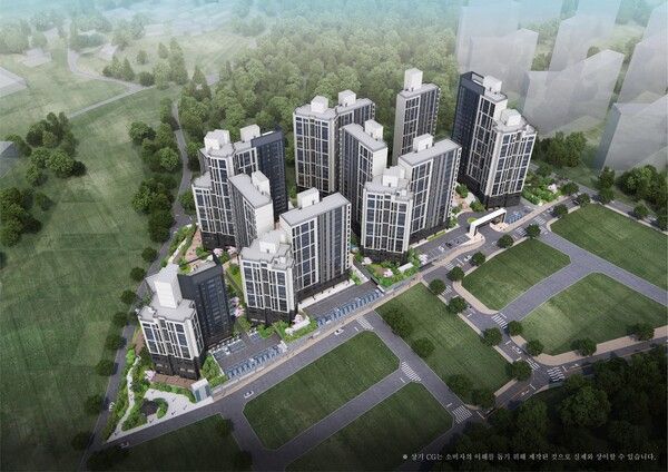 더샵 안동더퍼스트 조감도. [포스코이앤씨]