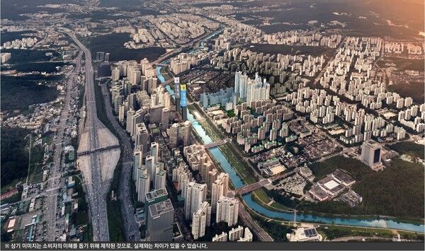 분당 더샵하이스트 조감도. [포스코이앤씨]