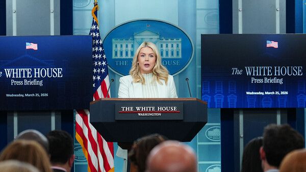 캐롤라인 레빗 백악관 대변인은 15일(현지시간) “이란과의 종전 논의가 생산적으로 진행되고 있다면서 휴전 연장을 요청한 바 없다”고 밝혔다. [AP, 연합뉴스]