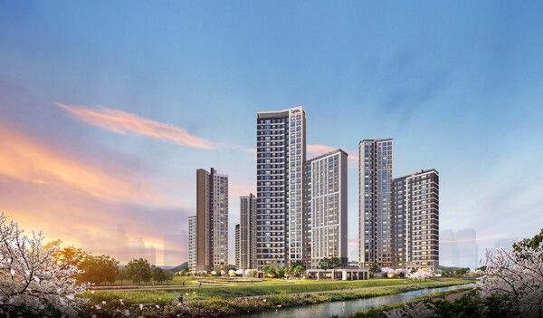 고양 창릉 우미린 그레니티 투시도. [우미건설]