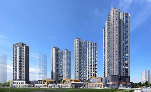 검단 롯데캐슬 넥스티엘 투시도. [롯데건설]