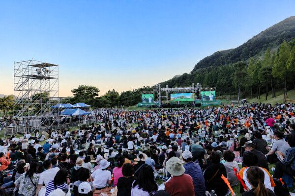 대보그룹과 서원밸리CC는 지난 30일 경기 파주시 광탄면 서원밸리 골프장에서 열린 제22회 서원밸리 자선 그린콘서트에 총 4만5522명의 관람객이 방문했다. [대보그룹]