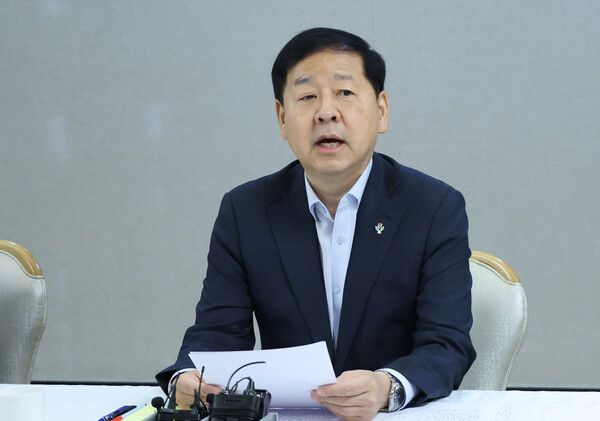 구윤철 부총리 겸 재정경제부 장관이 18일 서울 종로구 정부서울청사에서 열린 확대거시경제금융회의에서 발언하고 있다. [연합뉴스]