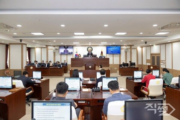 대구시 북구의회 제301회 제2차 본회의 진행 모습. [대구시 북구의회]