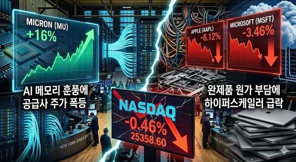 25일(현지 시각) 뉴욕증권거래소(NYSE)에서 다우존스30산업평균지수는 전날보다 0.14% 오른 5만1920.62에 거래를 마쳤다. [제미나이·안중열 기자]