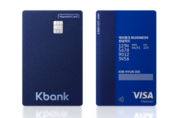 ‘케이뱅크 BUSINESS 현대카드’. [현대카드]
