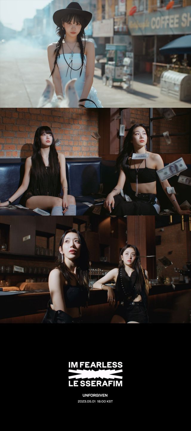 르세라핌 'UNFORGIVEN (feat. Nile Rodgers)' MV 티저 갈무리 (1).jpg