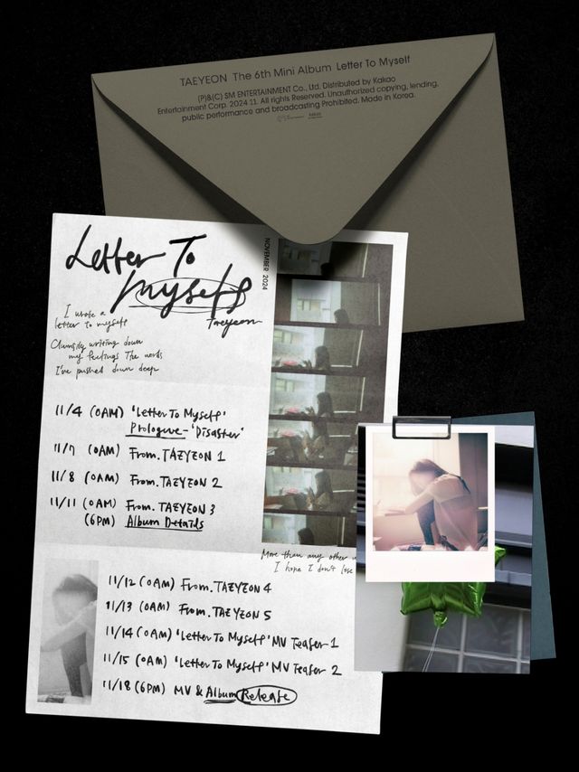 태연 미니 6집 'Letter To Myself' 스케줄 포스터 이미지.jpg