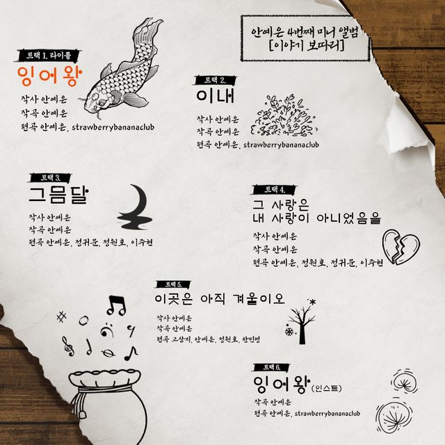 안예은_네 번째 EP _이야기 보따리_ 트랙리스트.jpg