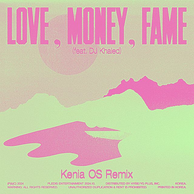 세븐틴 ‘LOVE, MONEY, FAME (feat. DJ Khaled) (Kenia OS Remix) 음원 커버.jpg