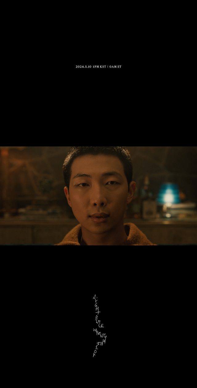방탄소년단 RM_선공개 곡 MV 티저 갈무리.jpg