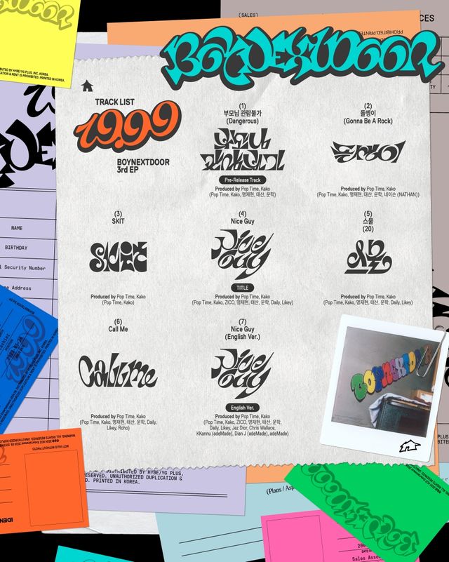 보이넥스트도어 미니 3집 '19.99' 트랙리스트.jpg