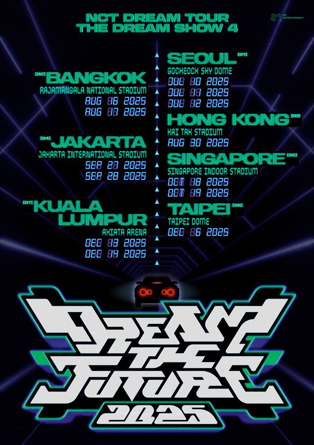 NCT DREAM 네 번째 투어 'THE DREAM SHOW 4 DREAM THE FUTURE' 일정 관련 포스터.jpg