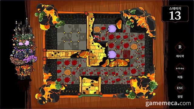 바닥 얼룩과 양까지 모두 제거해야 청소 완료 (사진출처: 스팀 상점 페이지)