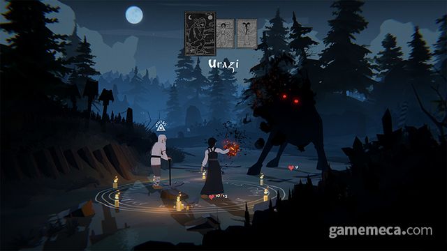 슬라브 신화 배경의 어두운 스토리가 매력적 (사진출처: 게임 스팀 페이지)