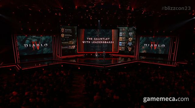 디아블로 4 블리즈컨 현장 (사진출처: 블리즈컨 2023 라이브 영상 갈무리)