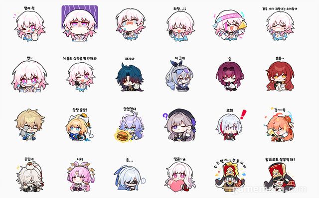 은하모험 일상콘 이미지 (사진 출처: 카카오 이모티콘 샵)