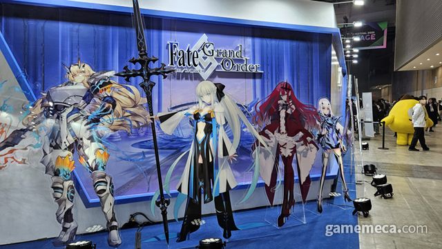 국내 서비스 7주년을 맞이한 넷마블 페그오 부스