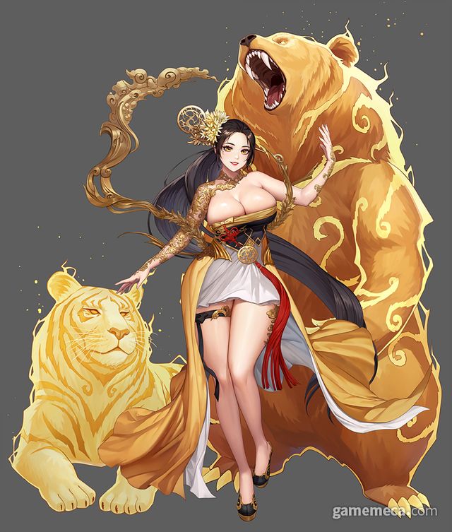 웅녀 일러스트 (사진제공: 네오리진)