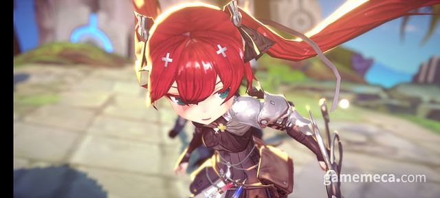 원화와 모델링은 (사진: 게임메카 촬영)