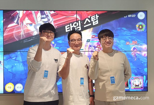 7개 국어를 지원하는 데미안전기는 오는 14일, 모바일로 출시된다. (사진: 게임메카 촬영)