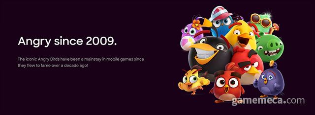 로비오 엔터테인먼트가 개발한 앵그리버드 (사진출처: 로비오 엔터테인먼트 공식 홈페이지)
